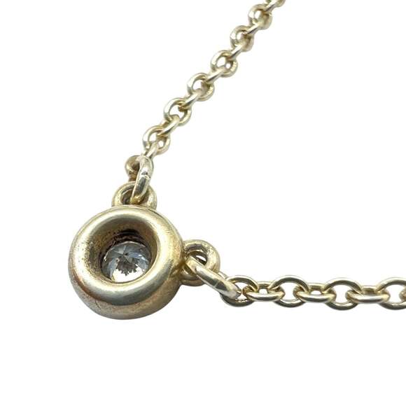 TIFFANY Silver Diamond Necklace - Picture 2 of 13